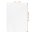 thumbnail image 2 of UPOUART 6Pcs White Water Soluble Embroidery Backing Tearable Stabilizers for Sewing, 2 of 6