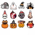 thumbnail image 2 of Clearance Hangs under $5,Hanging Ornaments Halloween Decorative Double Printing Design Bloody Bat Pumpkin Hanging Pendants For Halloween Tree Halloween Party Decor, 2 of 8