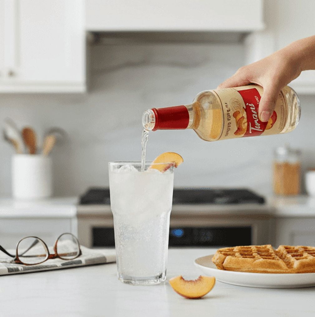 Torani Puremade White Peach Syrup cs 4/750 ml