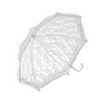 thumbnail image 3 of Kokiya Kids Decor Lace Wedding Umbrella Diameter 50cm for Wedding Party Photo Props White, 3 of 9