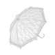thumbnail image 3 of Mini paraguas decorativo de encaje bordado de 50 cm de diámetro, elegante para fiestas de bodas. Blanco, 3 of 9