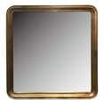 thumbnail image 4 of Gold Framed Square Mirror - Black, 4 of 4
