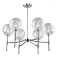 thumbnail image 2 of SC13126CB-Artcraft Lighting-Hamilton - 6 Light Chandelier-Chrome/Brushed Nickel Finish, 2 of 6