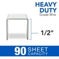 thumbnail image 3 of fafa-Swingline S.F. 13 Heavy Duty Staples, 1/2 Inch Leg Length, 90 Sheet Capacity, 1,000 Staples per Box (35312), 3 of 4