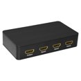 thumbnail image 1 of Superb Choice Ultra Slim 3x1 HDMI Switch, Ultra HD Automatic Switching 3 In 1 Out with IR Wireless Remote Control, 3x1 HDMI Switcher Hub, Support UHD 4K2K 3D 1080P, 1 of 2