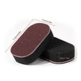 thumbnail image 3 of 2026 New Magic Eraser Shower & Tub Scrubber Sponge (Coffee, 5 Pack), 3 of 6