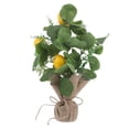 thumbnail image 4 of Tallo de planta artificial, adorno de rama de limón, arreglo floral, decoración de jarrón, 4 of 8