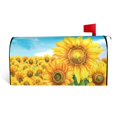 thumbnail image 5 of Hezzwei Hangs Clearance! Mailbox Covers Standard Size 18" X 21" Flowers Mailbox Wraps Post Letter Box Cover For Holiday Garden Yard Decor, 5 of 5