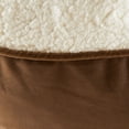 thumbnail image 3 of Happy Hounds Scout Sherpa Round Pillow Dog Bed, Latte, Large (42 x 42 in.), 3 of 9