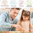 thumbnail image 6 of Wooden Puzzle for Kids, Set of 3 Pack Educational Boards, Alphabet Shape, Numbers 1-20, Shape, Ages 3,4,5, Perfect for Montessori Kids, 6 of 9