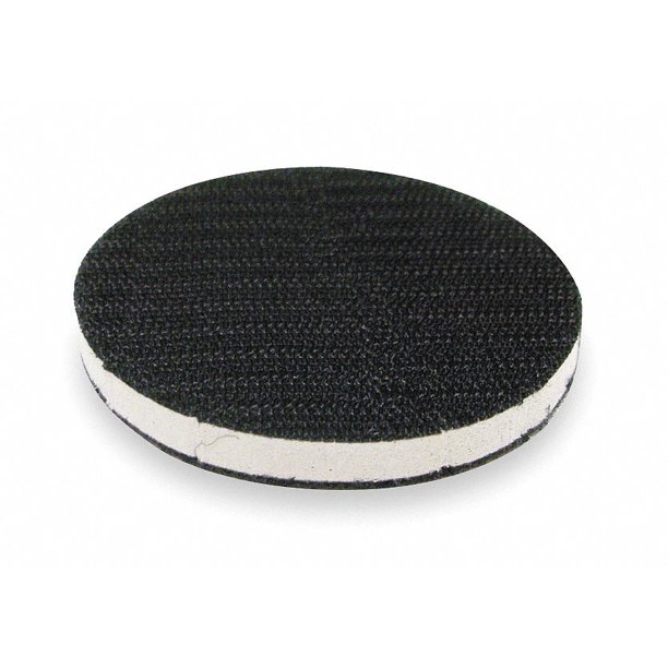3" Round Foam Pad, Black, 10 PK