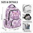 thumbnail image 5 of HELLHERO Multiple Compartments Boys Backpack for School Travel, 600D Polyester Multi-Pockets Bookbag, Butterfly Tie Dye Pattern, 5 of 7