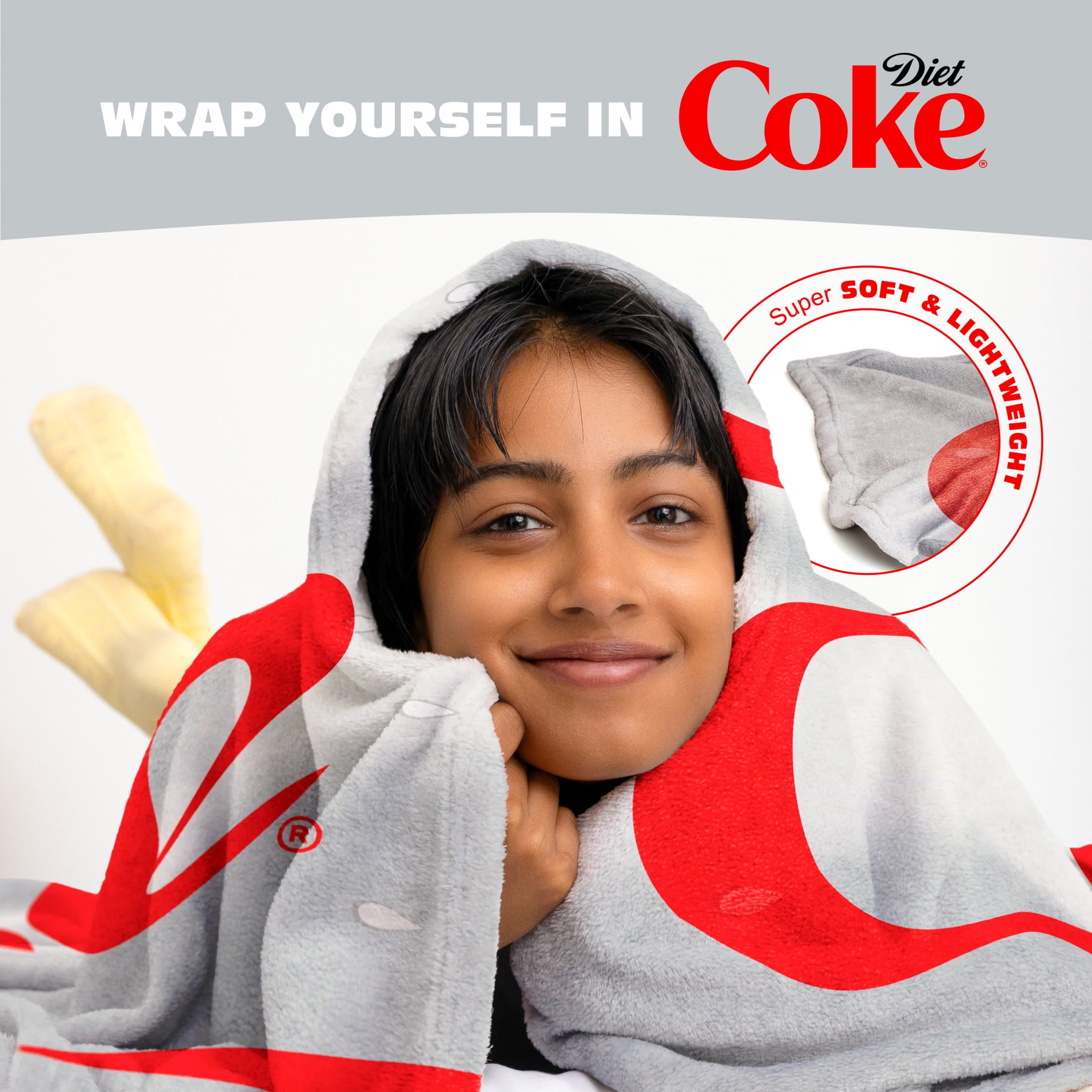 Cozy Concepts Co. Diet Coke® Comfort Blanket by Relatable