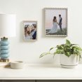thumbnail image 2 of DesignOvation Saltana 8" x 10" Braided Silver Tabletop Picture Frame, 2 of 8