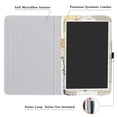 thumbnail image 5 of Labanema 9.6" Samsung Galaxy Tab E 9.6 T560 Case, 360 Degree Rotary Stand 9.6" Samsung Galaxy Tab E 9.6 T560 Cover, Protective Case for 9.6" Samsung Galaxy Tab E 9.6 T560 (Map White), 5 of 7
