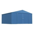thumbnail image 4 of Arrow Elite Steel Storage Shed, 14x14, Blue Grey, 4 of 9