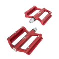thumbnail image 1 of Pedales para Bicicleta BMX HS Alnc-830B 1/2 Aluminio rojo Plateado, 1 of 5
