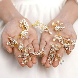 SCUNCI Hair Gems Hair Decoration Hair diamond for Wedding & All