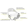 thumbnail image 5 of Cressi F1 Frameless Mask, White (ZDN283000), 5 of 5