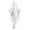 White, variant on Diceymbol Spooky Ghost Door Hanger Single Halloween Fabric Dangler with Oil-Paper Tassels, Indoor/Outdoor Scary Decoration for Windows & Trees