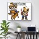 thumbnail image 3 of Cuadros Decorativos Kit de pintura de diamante 5D Goblin Full Square Drill DIY Wall Tmvgtek embutido en tela, 3 of 9