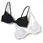 Vassarette - Girls' Tuxedo Underwire Bras, 2-Pack