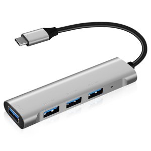 USB Hub USB-C 4 Ports USB Hub USB Splitter pour ordinateur portable USB Hub du connecteur