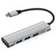 thumbnail image 1 of Concentrador USB USB-C de 4 puertos, divisor USB para ordenador portátil, conector USB, 1 of 8