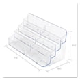 thumbnail image 4 of 8-Pocket Business Card Holder, Holds 400 Cards, 7.78 X 3.5 X 3.38, Plastic, Clear | Bundle of 2 Each, 4 of 5
