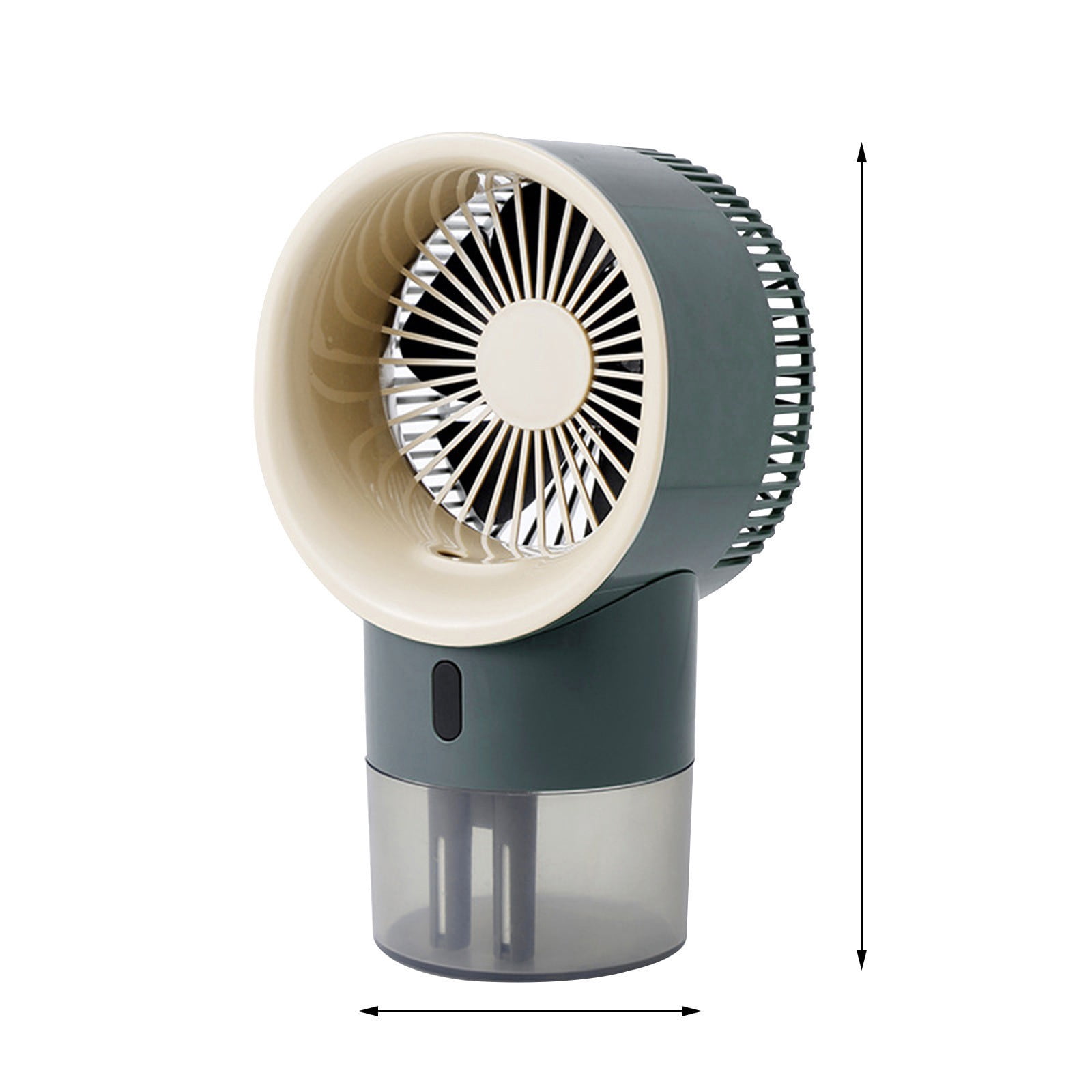 PHIGZNT Portable Air Conditioners, Portable AC Unit Evaporative Air Cooler 180°Auto Rotation, 3 Wind Speeds, 2-4H Timer, Personal Mini Cooling Fan for Home Room Bedroom Office Camping