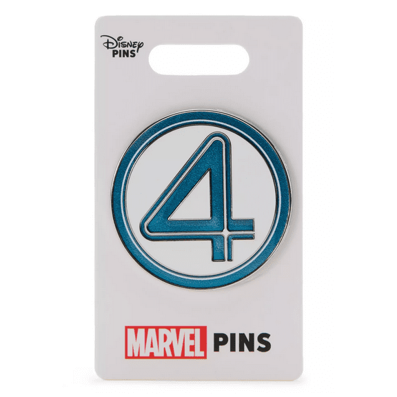 Disney Parks The Fantastic 4 First Steps 4 Icon Pin New with Card