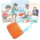thumbnail image 3 of Bolsa de playa de malla Bolsa de almacenamiento de juguetes de arena de playa para y niñas Organizador de juguetes portátil Bolsas de secado ráp Naranja BLESIY bolsos de playa de malla, 3 of 6