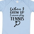 thumbnail image 4 of Inktastic Future Tennis Player Boys or Girls Baby Bodysuit, 4 of 5