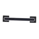thumbnail image 3 of Toallero multifuncional Soporte para toallas de baño Ganchos para toallas Estante de almacenamiento de papel higiénico Colgador de una sola capa , negro Soledad Soporte de baño, 3 of 9