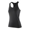 thumbnail image 1 of Spiro - Camiseta de tirantes elástica Softex para mujer (Negro), 1 of 2