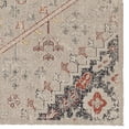 thumbnail image 7 of Contemporary Home Living 2' x 3' Medallion Rectangular Area Throw Rug - Cream and Navy Blue, 7 of 7