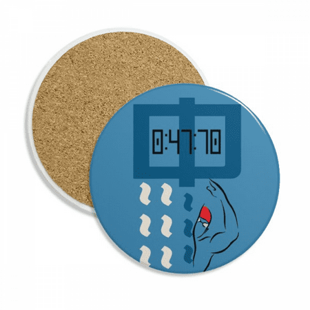 

China Sports Swim Ningzetao Record Coaster Cup Mug Tabletop Protection Absorbent Stone