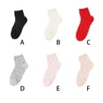 thumbnail image 4 of pitrice 1 Paire de Chaussettes pour Femmes Tube Moyen Mode Respirant Confortable Lavable Réutilisable Course Exercice Bas de Sol pour Dames Rouge, 4 of 9