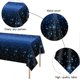 thumbnail image 3 of 2PCS Starry Sky Tablecloth, 137x274cm Rectangular Tablecloth, Party Tablecloths, Birthday Plastic Waterproof Tablecloth, Romantic Starry Sky Theme Reu, 3 of 4