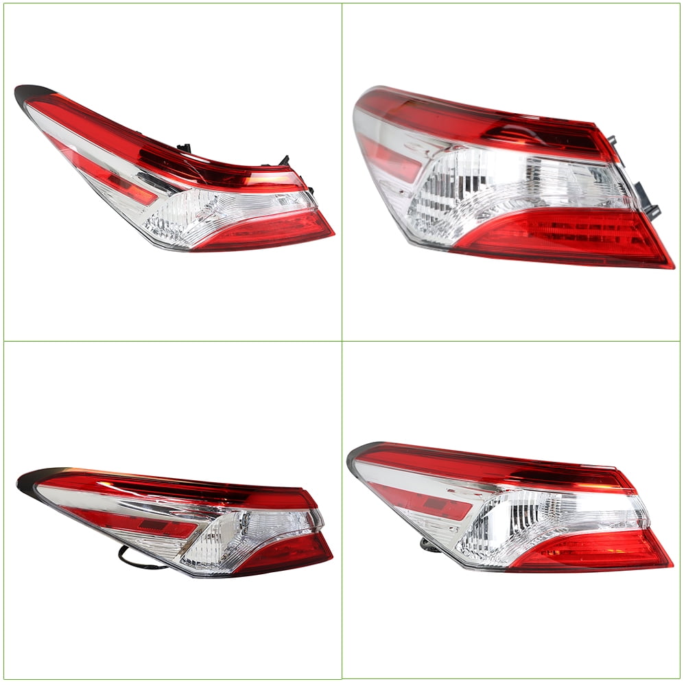 LABLT Left Side Outer Brake Tail Light Lamp For 2018 2019 2020 Toyota Camry SE LE