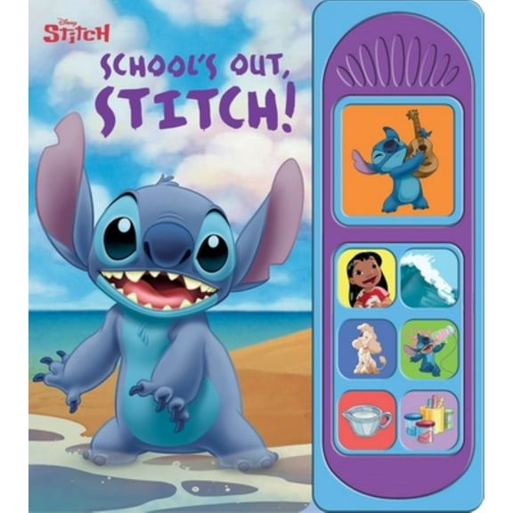 Disney Stitch: School's Out, Stitch! (Board Book)