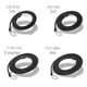 thumbnail image 4 of Riwesomey Cuerda negra resistente con ganchos - Cuerdas elásticas y fijaciones de varias longitudes fuertes y duraderas Accesorios para motos negro 4 metros, 4 of 6