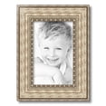 thumbnail image 2 of ArtToFrames 8" x 14" Silver Scoop Picture Frame, 8.5x14 inch Silver Wood Poster Frame (WOM-5089), 2 of 7