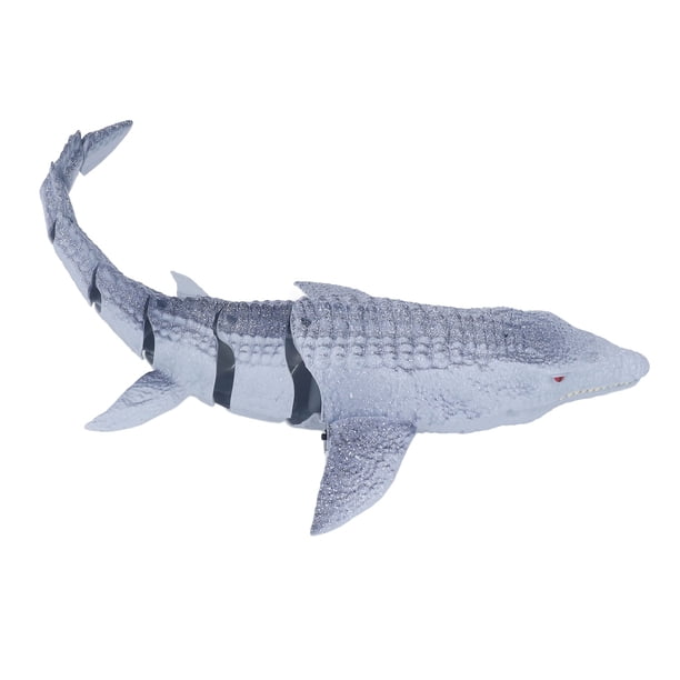 Juguetes de Buceo de Dinosaurio RC, Juego de Agua de Control Remoto Toy Tail Flexible Estructura Ensamblada Simulación Alta Para Club