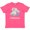 Retro Heather Pink, variant on Inktastic My Babysitter Loves me to the Moon and Back Elephant Family Youth T-Shirt