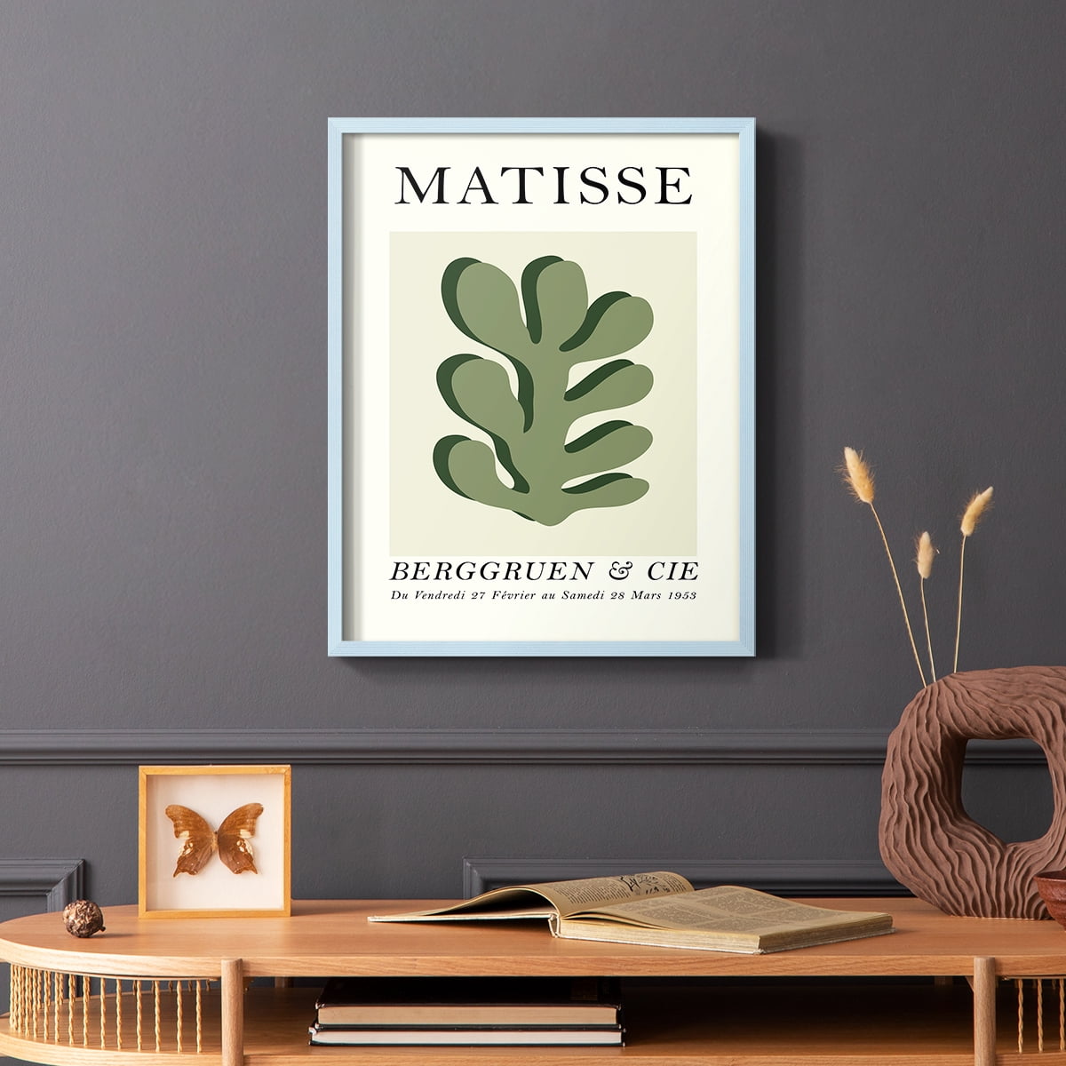 Matisse CCLXXXII in Solid Wood 8 x 10 Framed Print