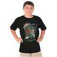 thumbnail image 5 of No Regrets Skull Snake Rose Tattoo Crewneck T Shirts Boy Girl Teen Brisco Brands L, 5 of 6