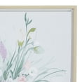 thumbnail image 4 of 24" x 24" Bouquet Floral Framed Wall Art with Tan Frame, by DecMode, 4 of 8
