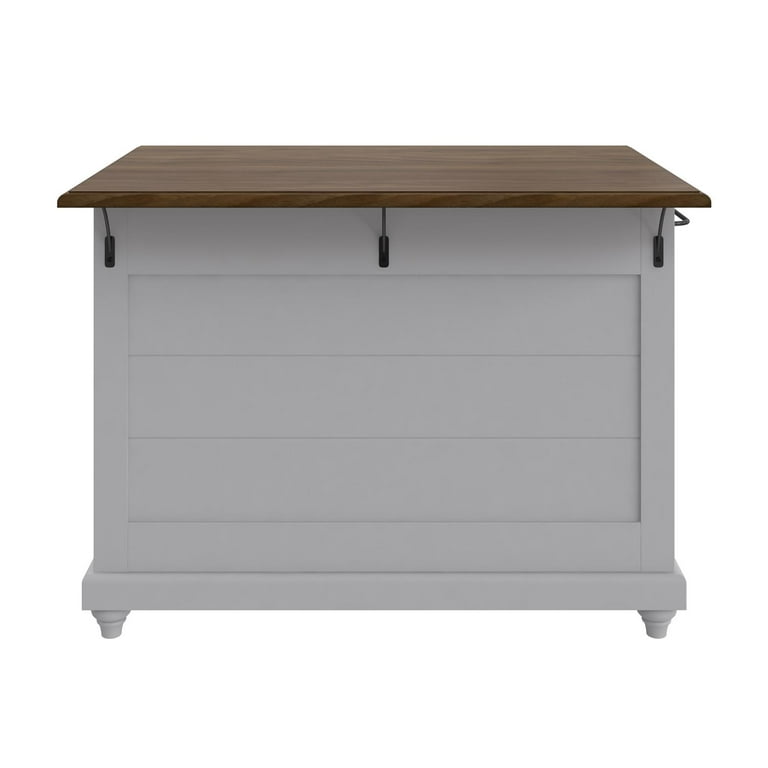 Dorel living kelsey kitchen island with 2 stools new arrivals
