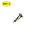 thumbnail image 1 of Uxcell 1x6mm Clavos Pequeños de Acero al Carbono con Plating de Cobre Tono Bronce 300 Paquete, 1 of 5